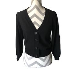 LCW vision Puffy Sleeve Cardigan Size L