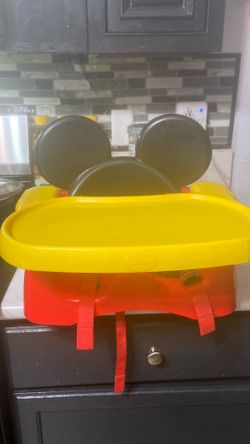 Mickey Mouse feeding and playing chair $10