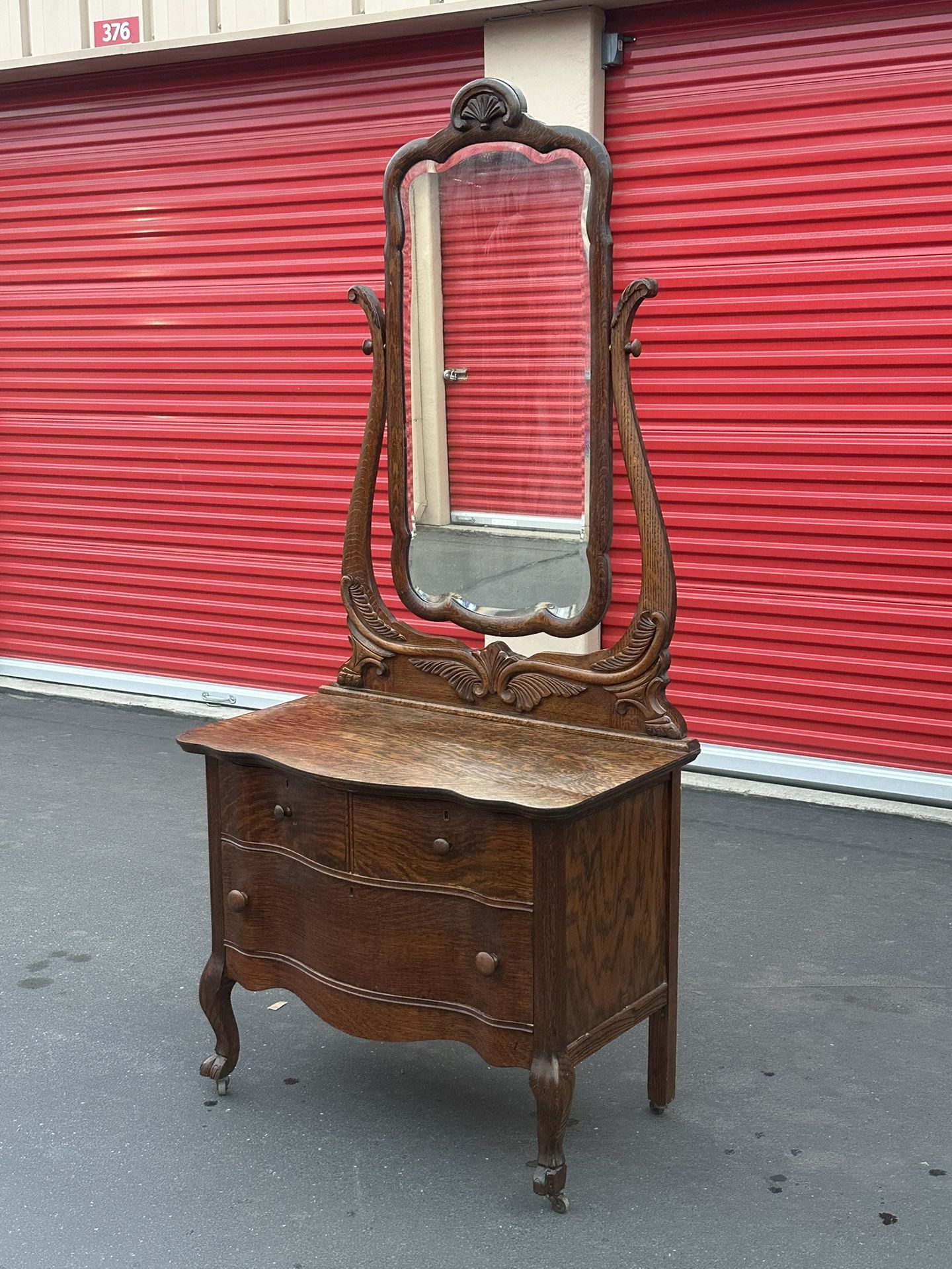 Antique Dresser / Mirror