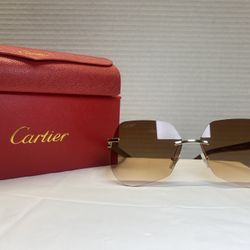 Cartier With Box, Case, Dust Bag & Cloth 