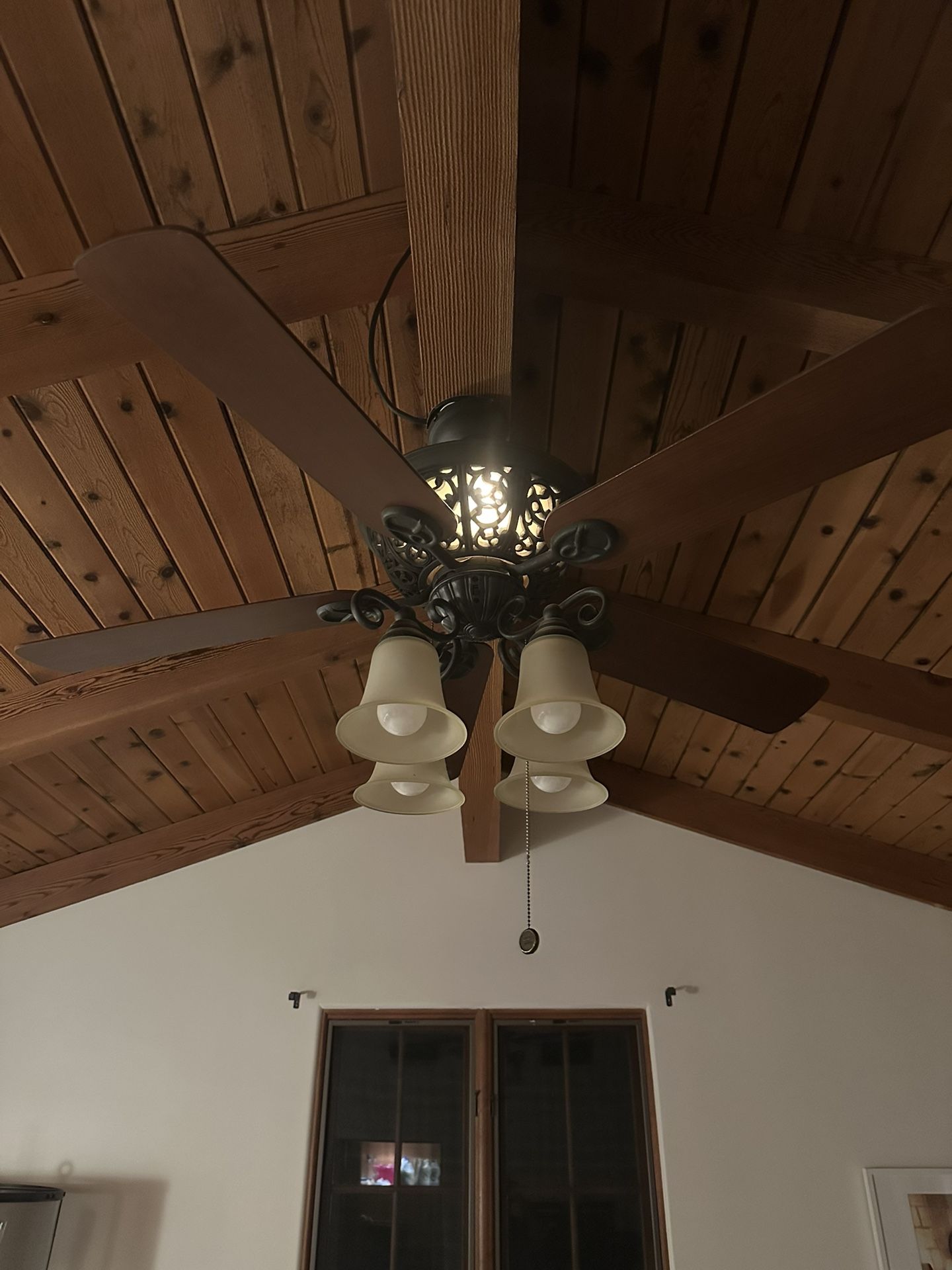 Antique Ceiling Fan And Light