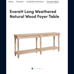 World Market Sofa Table 