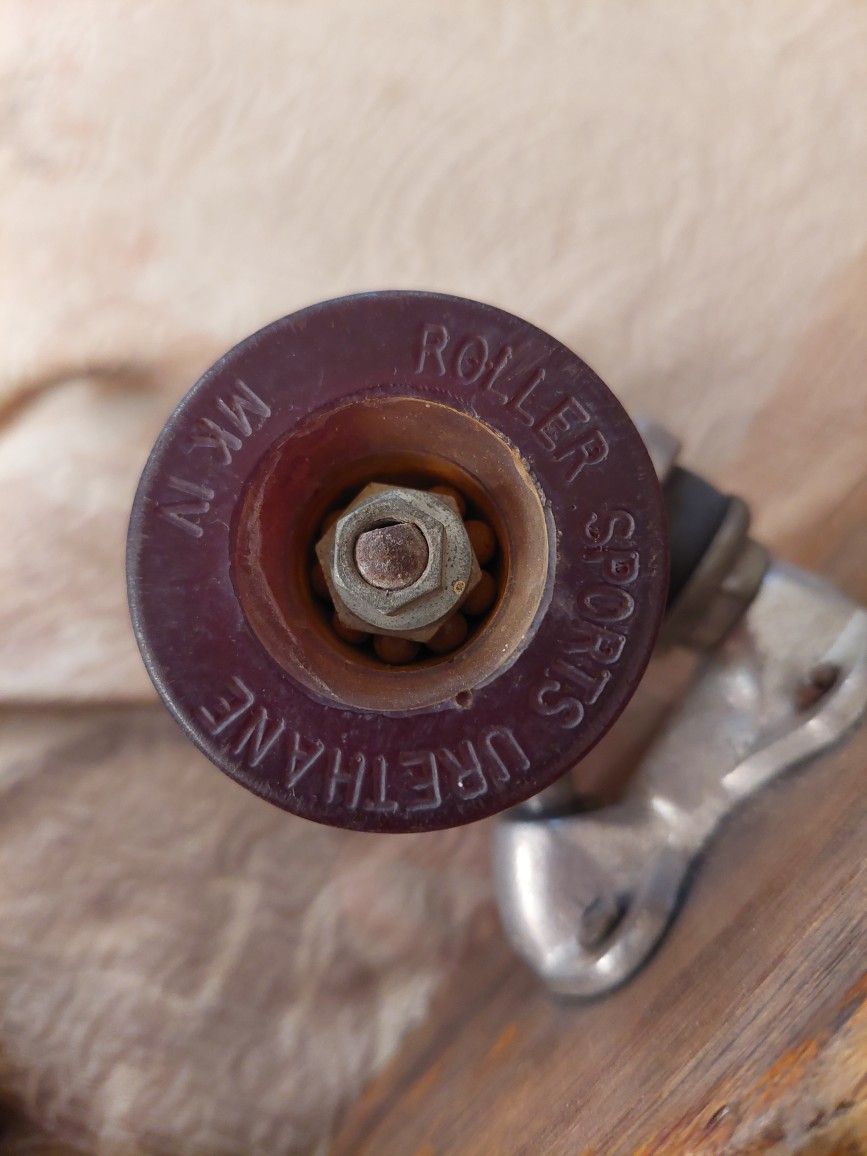 Solid Oak Skateboard CUSTOM DESIGN from The 60s