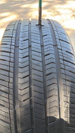 2 tires 215/60/16 almost new 10/32nds