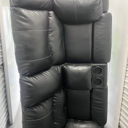 Reclining motorized couch