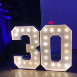 Marquee Number