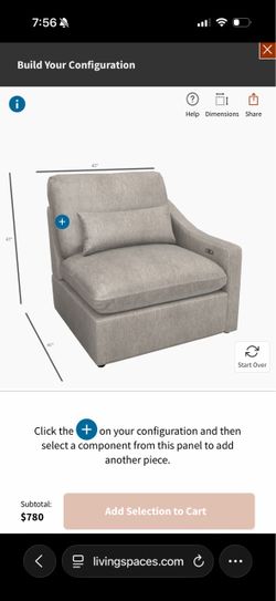 Kennedy Mocha Power Reclining Modular Sectional left arm Armless piece only
