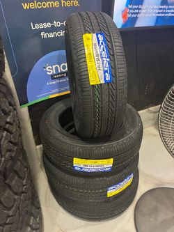 Accelera 195/60 R15 88H Tires – Set of 4 $380 Installed and Balanced Located at 1305 Preston Ave Pasadena Tx 77503