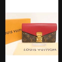 Authentic Louis vuitton Pallas Long Wallet
