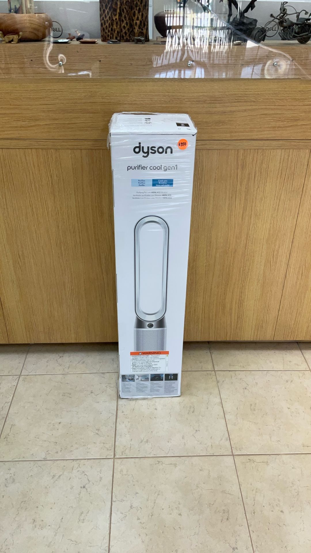 DYSON PURIFIER COOL GEN 1 PURIFYING FAN WITH HEPA H13 FILTRATION.
