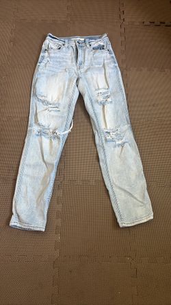 High Waist Boyfriend Jeans 