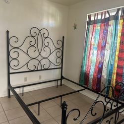 Decorative Headboard Bed Frame 