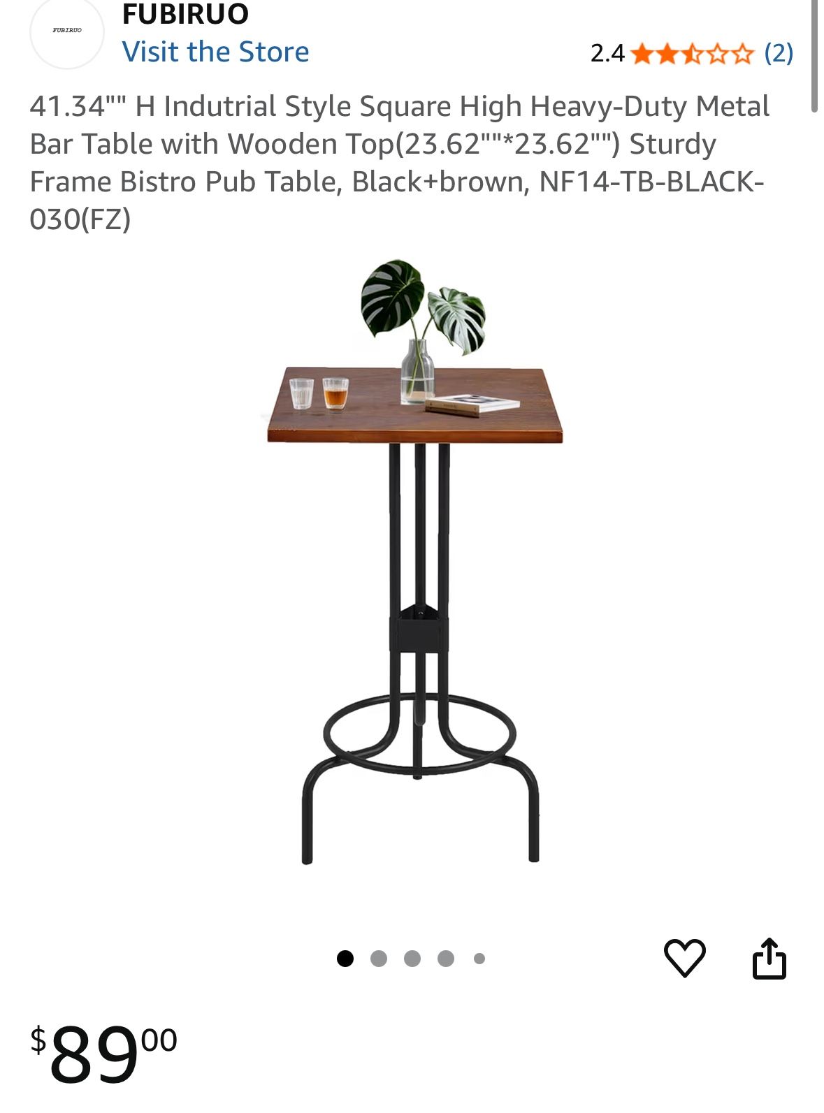 Bar Table