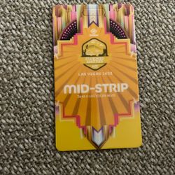 Sunday Only. Midstrip Shuttle Pass