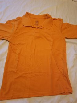 Boy's Orange Faded Glory Polo Shirt