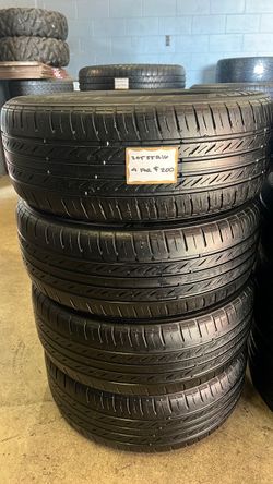 🛞SET OF 4 USED TIRES🛞 205/55/16 SENTURY