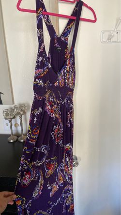 Express floor length maxi dress size Medium