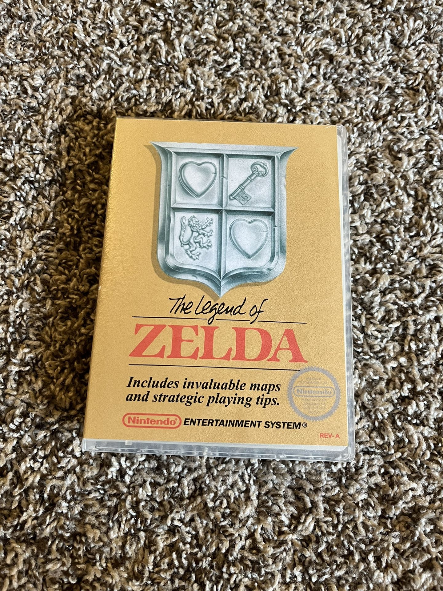 The Legend Of Zelda For NES With Case