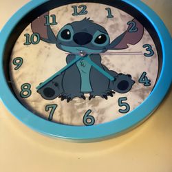 Disney Stitch Wall Clock
