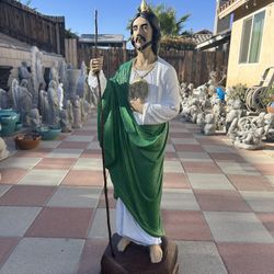 New San Judas Made Out Of Cement Perfect Gift 🎁 