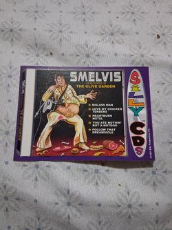 Smelvis Silly CDs Novelty Trading Card 2001