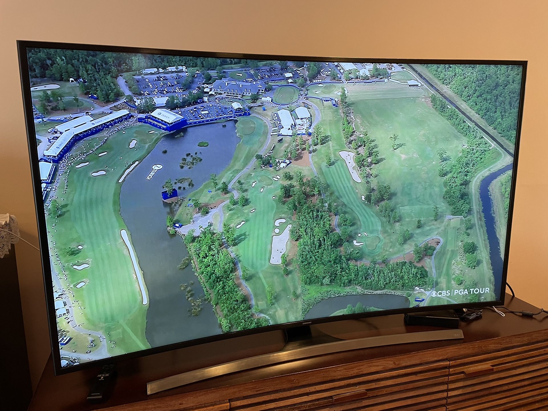 Samsung 55” Curved 4K TV