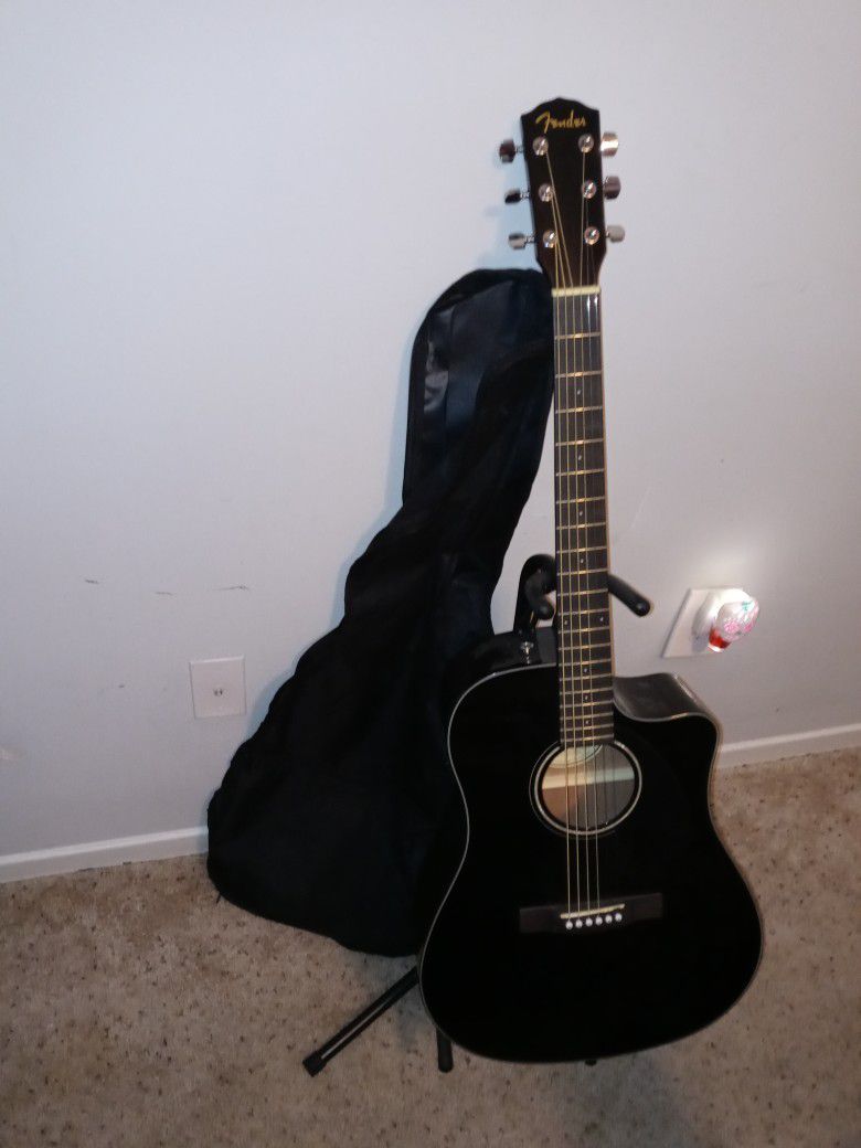 Never Used Electric Acoustic Guitar