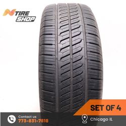Set of 4 Used  9.5/32    205/60R16  92H  Continental  ControlContact Tour M A/S EV