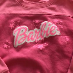 Girls Size 7 Barbie Sweatshirt