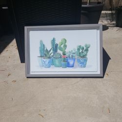 Cactus Photo Wall Decor