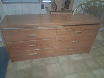 Large dresser and nightstand