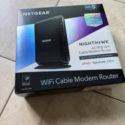 NETGEAR Nighthawk AC1900 WFI cable Modem