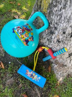 Paw patrol bouncing toys