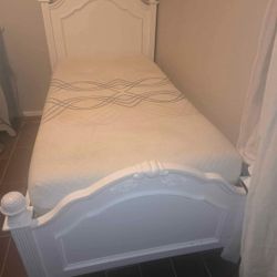 White Twin Bed Frame