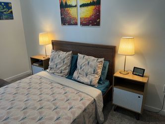 Bedside tables x2