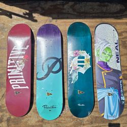 SKATEBOARDS PRIMITIVE DECKS DIFFERENT SIZE 50 EACH