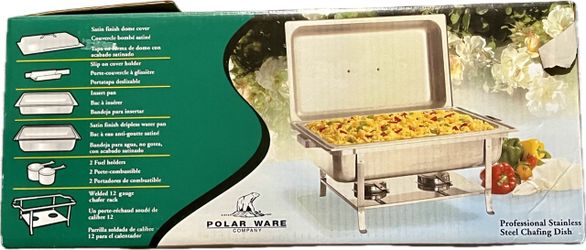 Polar Ware Professional Stainless Steel Chafing Dish