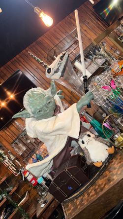 Yoda Statue life size fiberglass