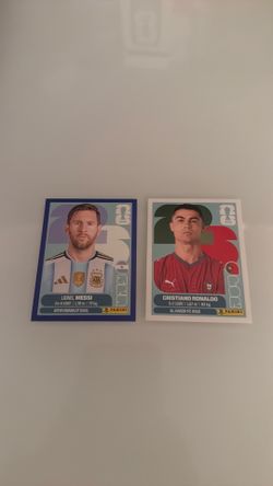 messi and ronaldo sticker