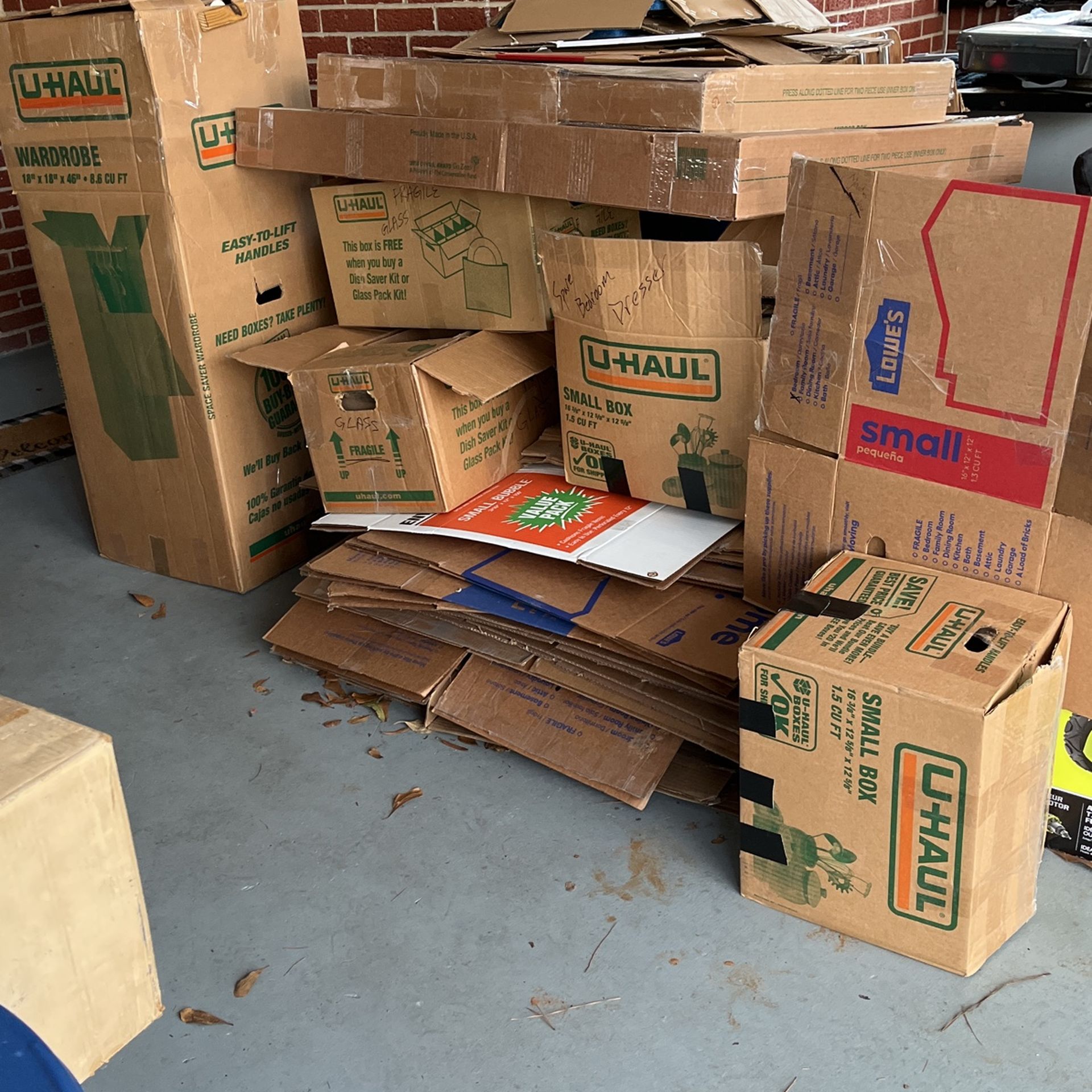 Moving Boxes For Sale $2 Per Or Make Offer