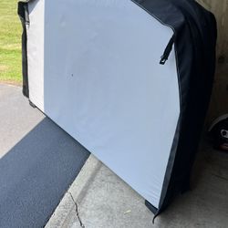 Hot Tub Cover Black 6’8” X 7’9”