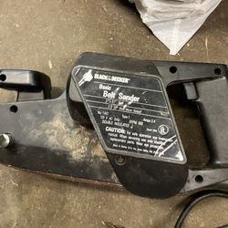 Belt belt sander