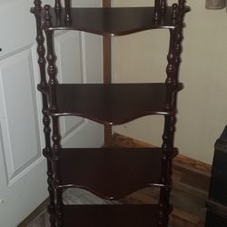 Antique Victorian 5-Tier Shelf