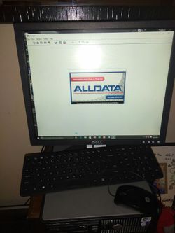 Dell desktop with Mitchell on demand and Alldata