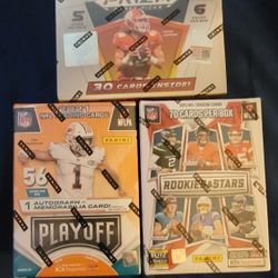 3 2021 NFL Blaster Box Lot