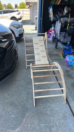 Wooden Climbing Gym