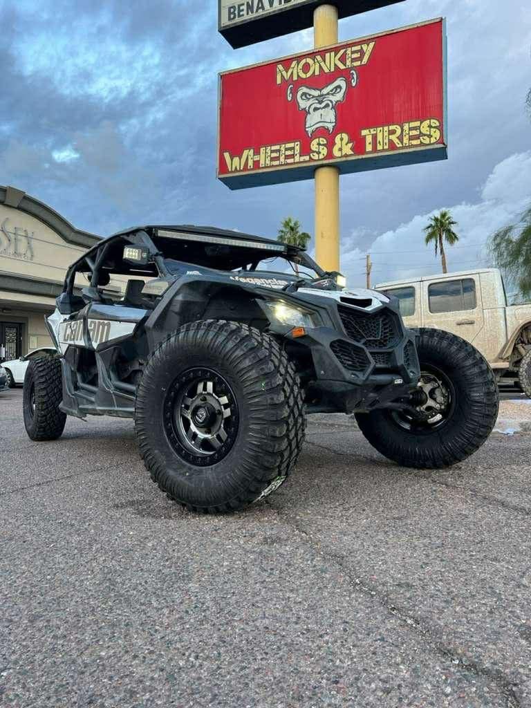 15" Fuel RZR & CAN AM RIMS AND TIRES 32/11.50/15 ATTURO XT