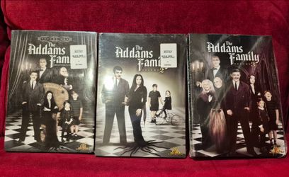 The Addams Family DVD Volumes 1, 2 & 3 (Skokie)