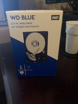 WD Blue 3.5” Hdd 1T - Open Box / Never Used! 