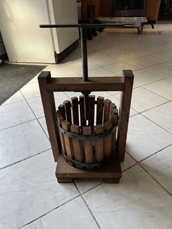 Antique Grape Press